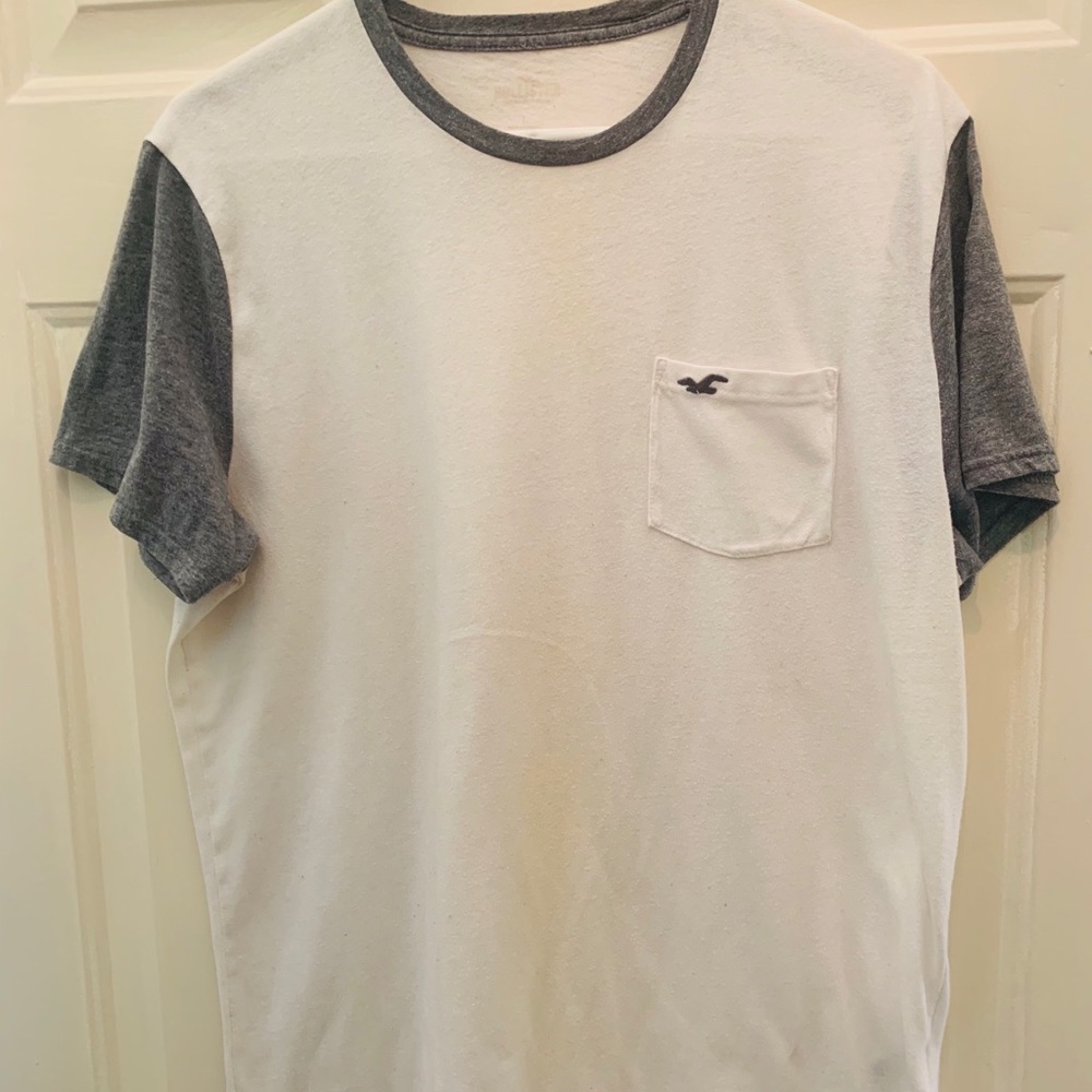 Hollister Large White Shirt